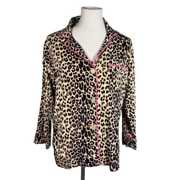 Bedhead y2k Vintage Leopard Print Two Piece Pajama Set Small - Picture 8 of 8